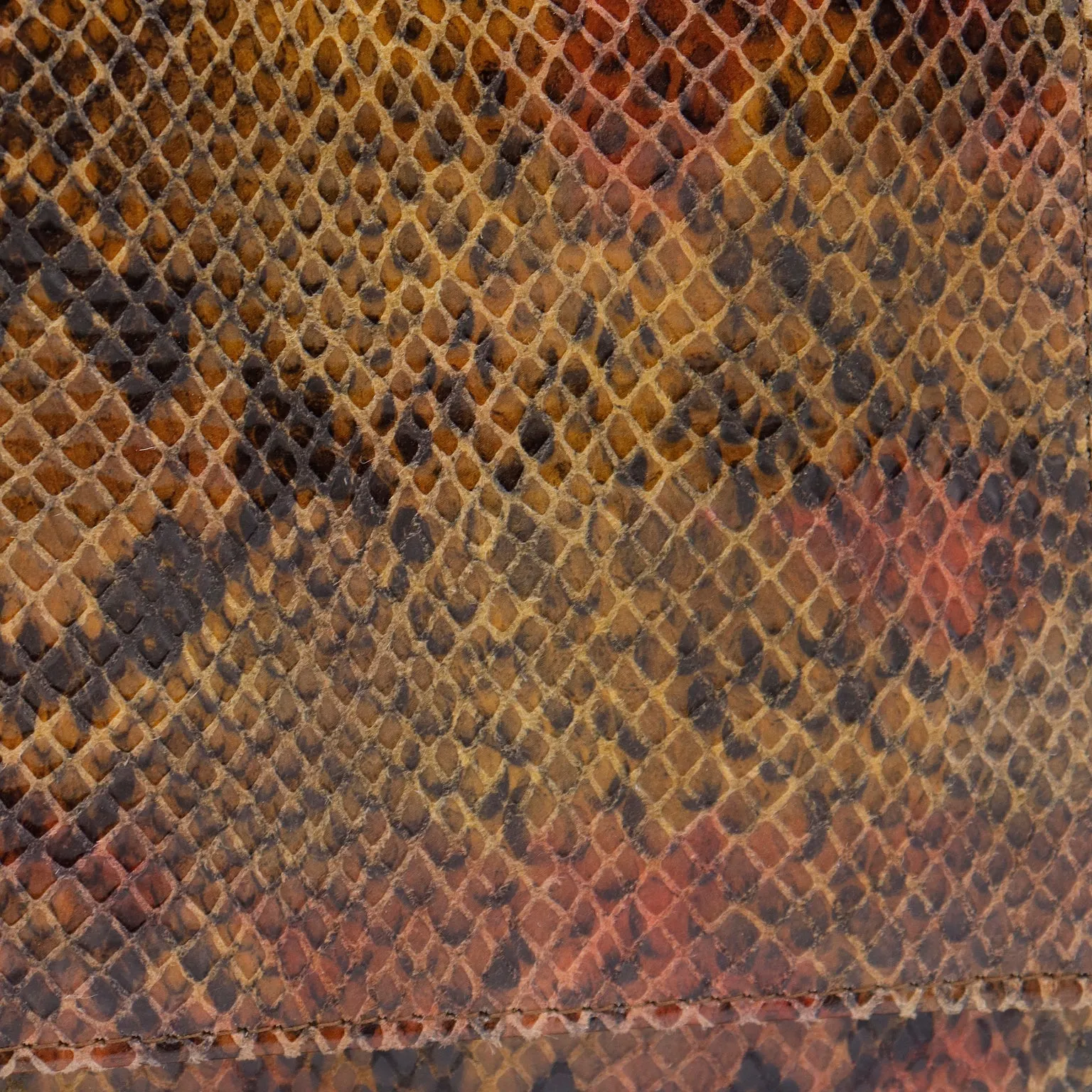 1990s Stuart Weitzman Made in Spain Snakeskin Shoulder Bag