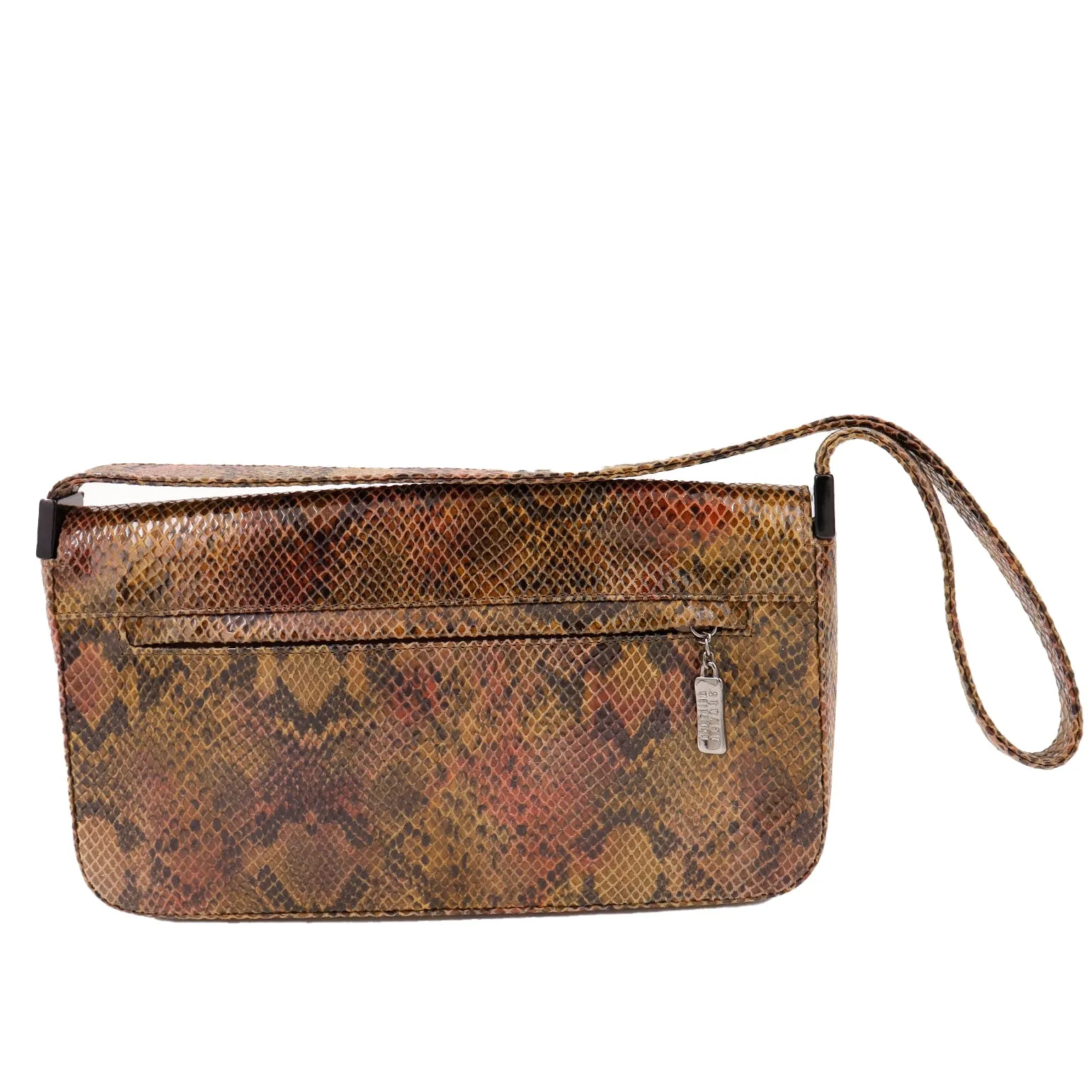 1990s Stuart Weitzman Made in Spain Snakeskin Shoulder Bag