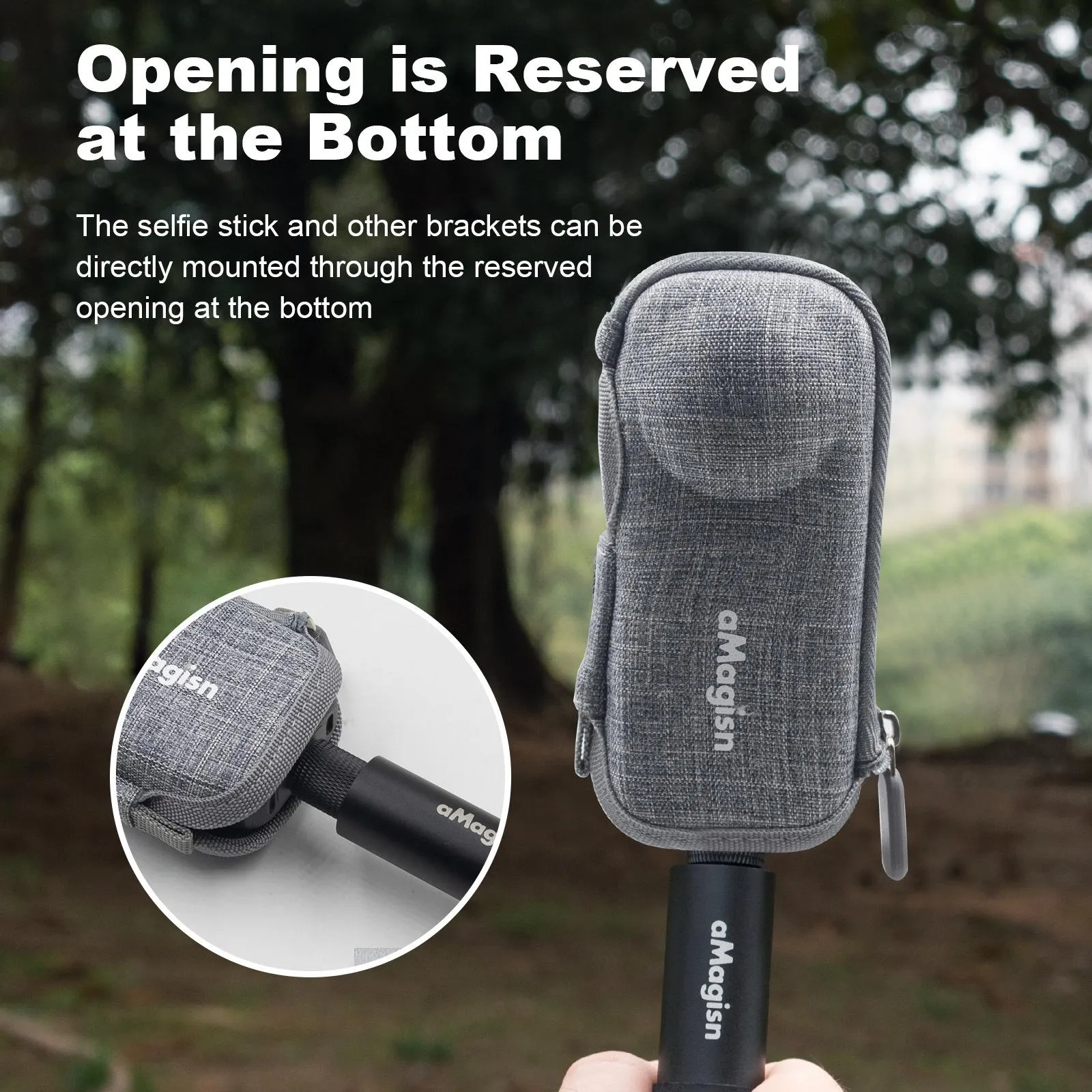 Amagisn Storage Bag for Insta360 X4 - Anti-scratch Carry Case