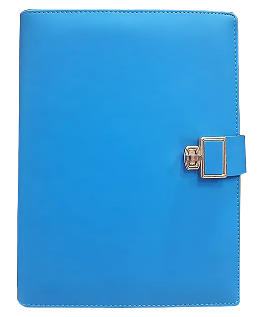 AMS-RM-200-F-44 - (BLUE) PU Leather Organizer