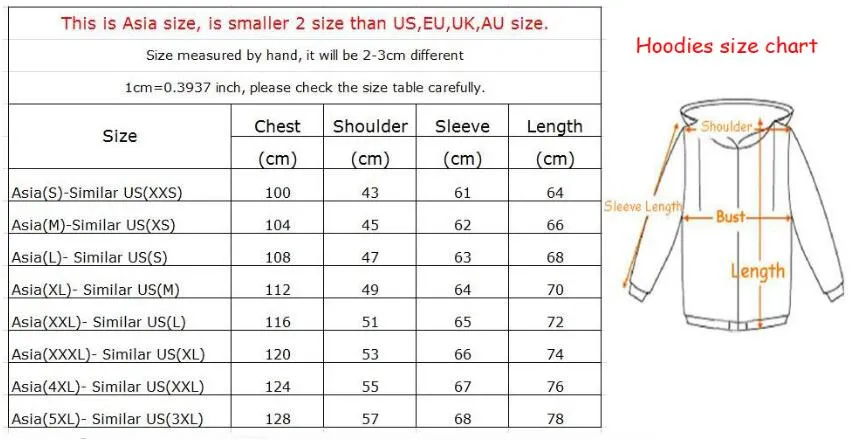 Anime JOJO's Bizarre Adventure 3D Hoodies Oversized Harajuku Pullover Sweatshirt
