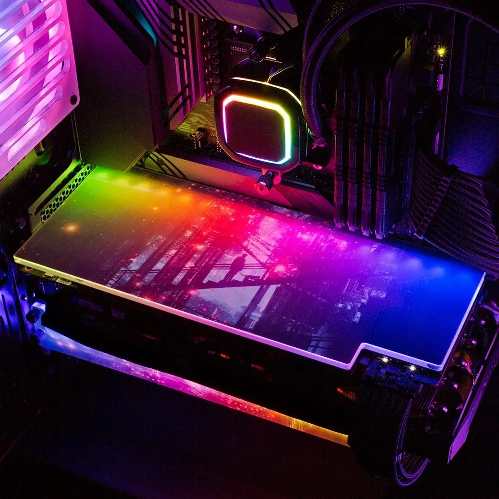 Back Home RGB GPU Backplate