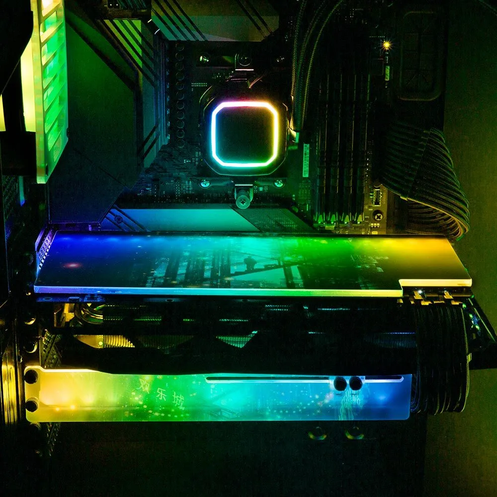Back Home RGB GPU Backplate