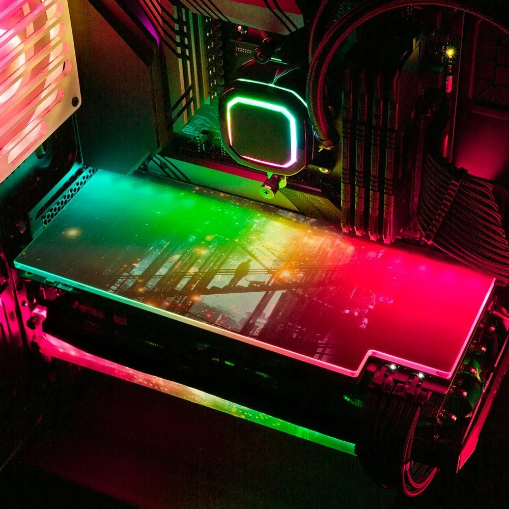 Back Home RGB GPU Backplate