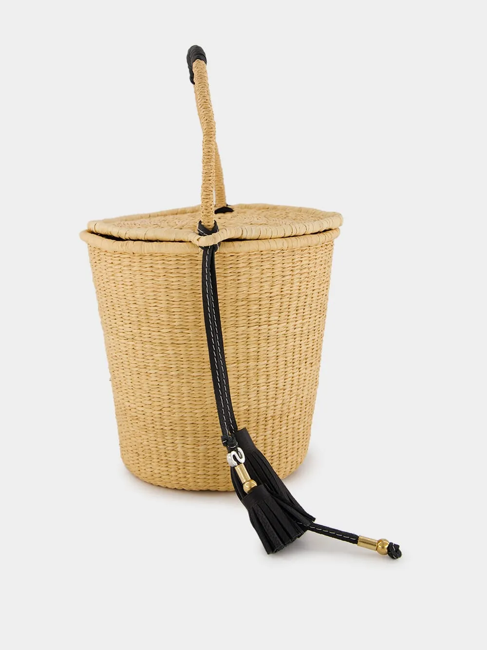 Birkin Basket with Leather Charms