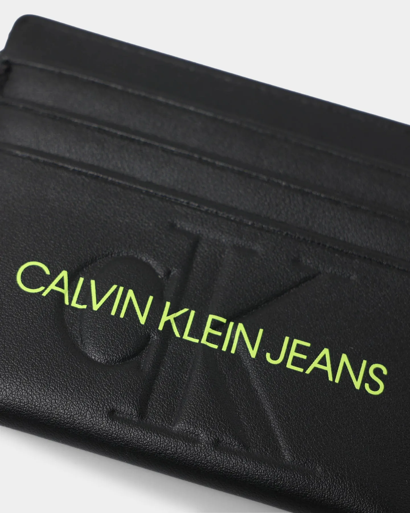 Calvin Klein Sculpted Mono Cardholder Black