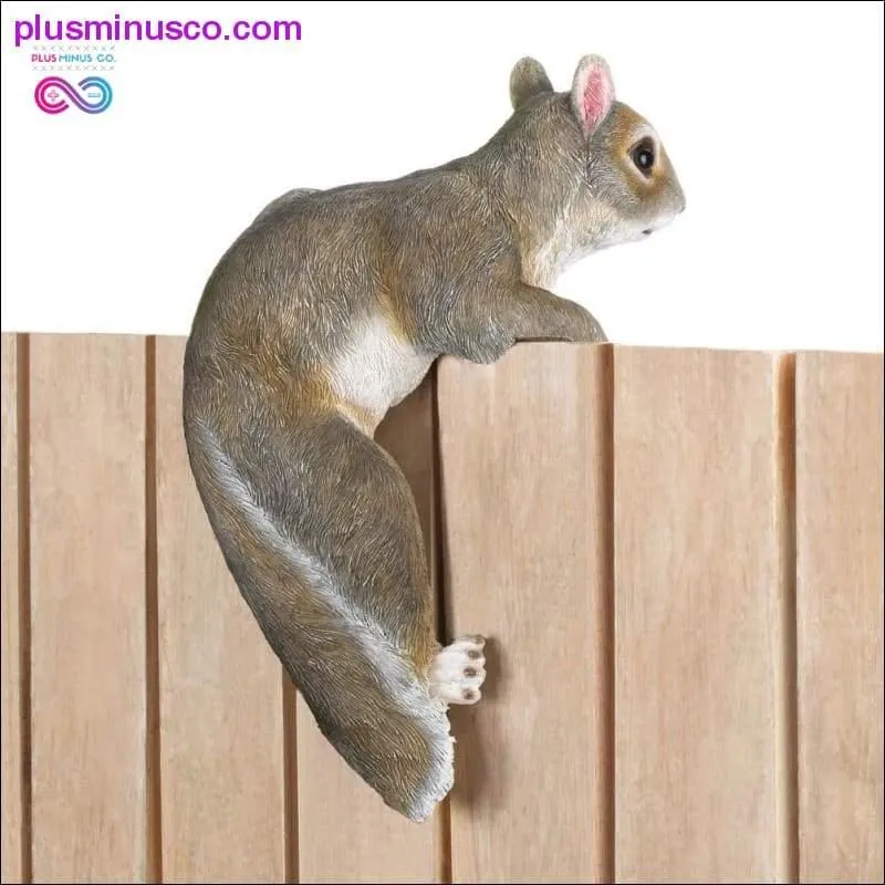 Climbing Chip Squirrel Decor ll Plusminusco.com