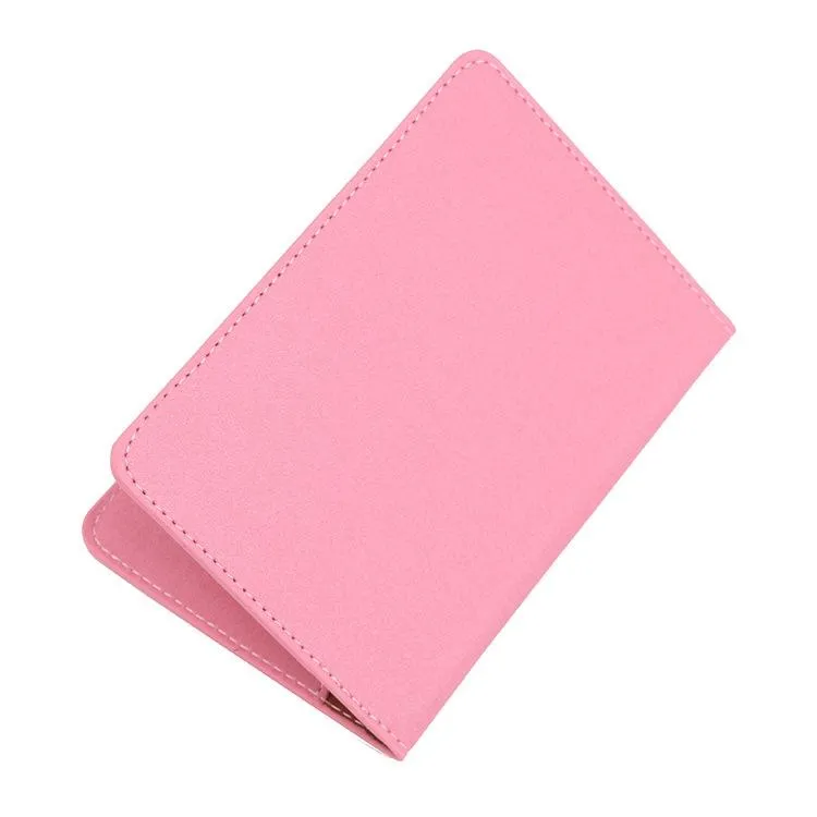 Frosted Pu Multi Card Passport Holder Dirty Yellow