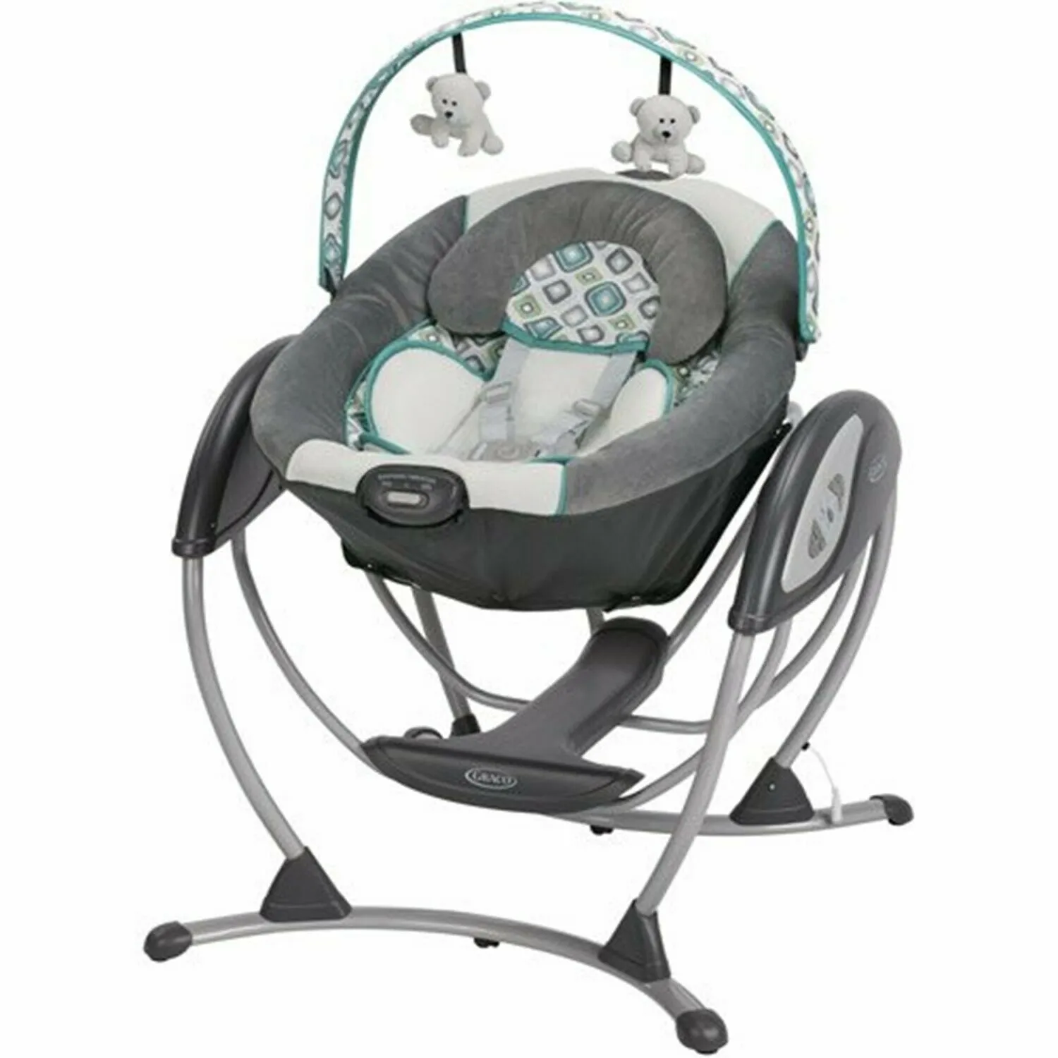 Infant Baby Boy Stroller Travel System Car Seat Playard Glider High Chair Combo