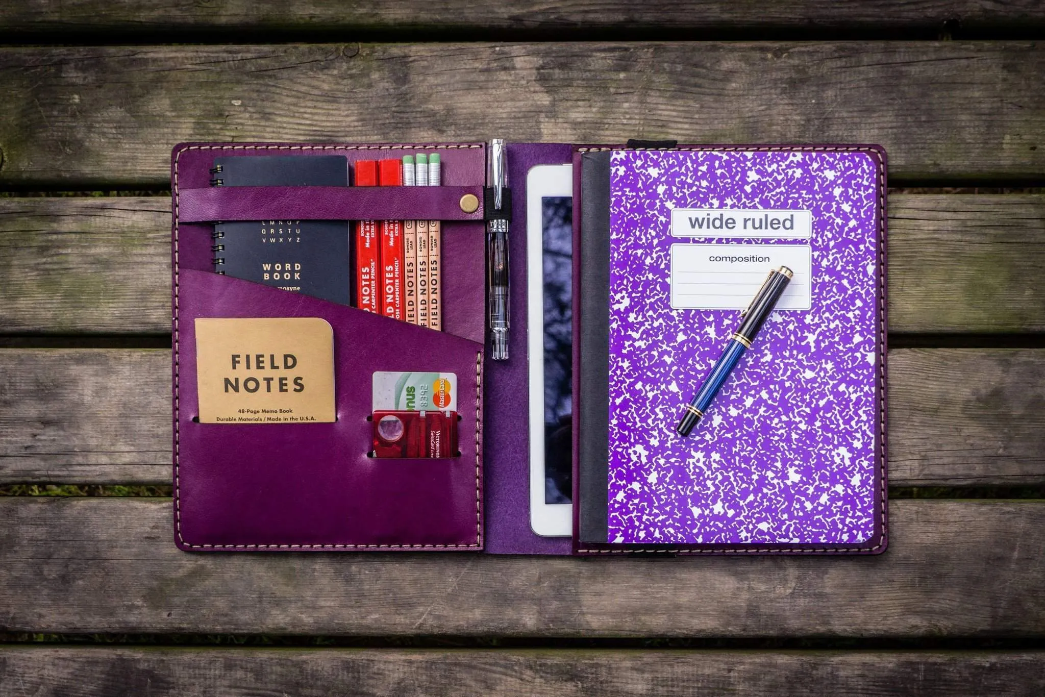 iPad Air/Pro & Extra Large Moleskine Cover - Purple