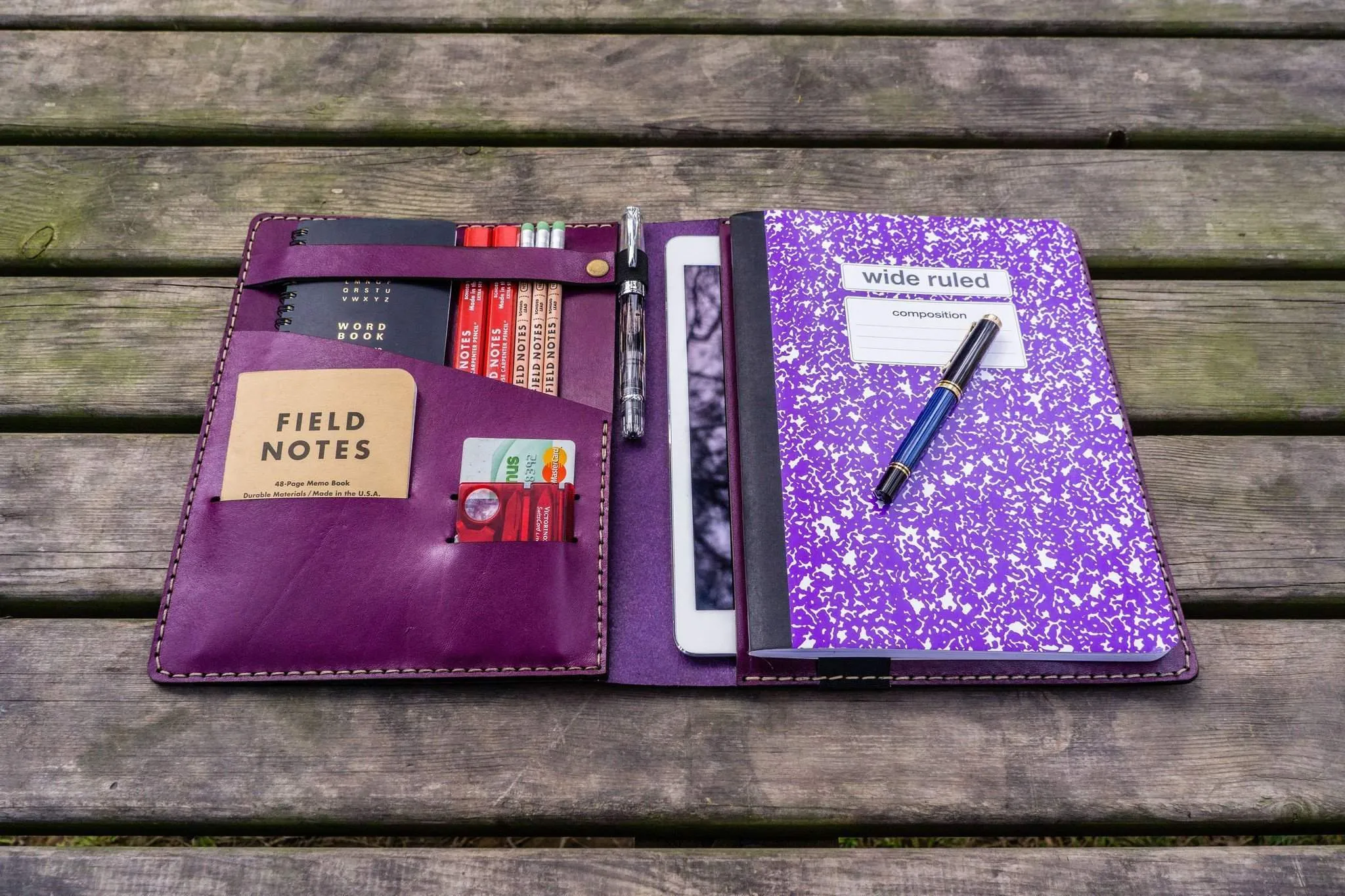 iPad Air/Pro & Extra Large Moleskine Cover - Purple