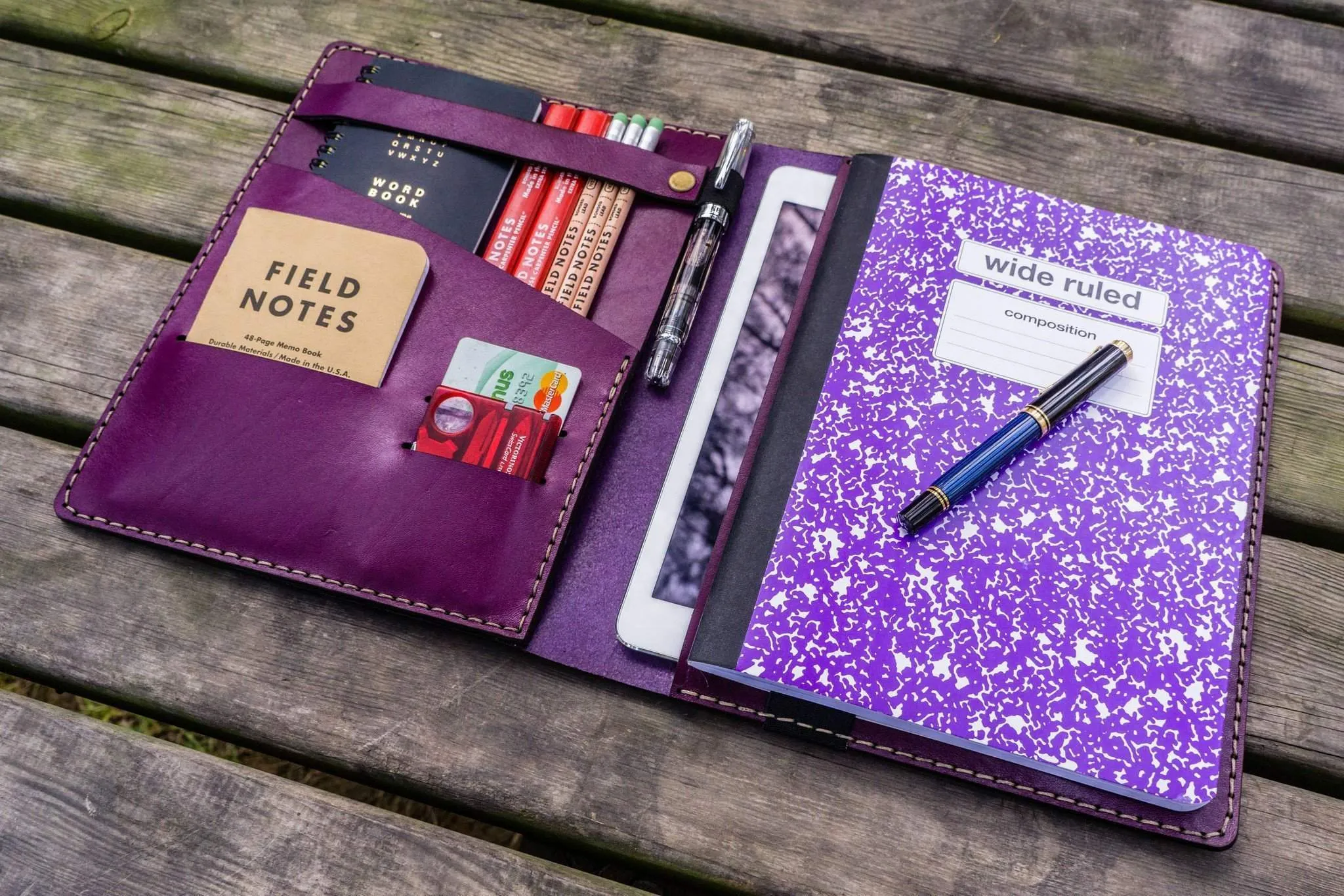 iPad Air/Pro & Extra Large Moleskine Cover - Purple
