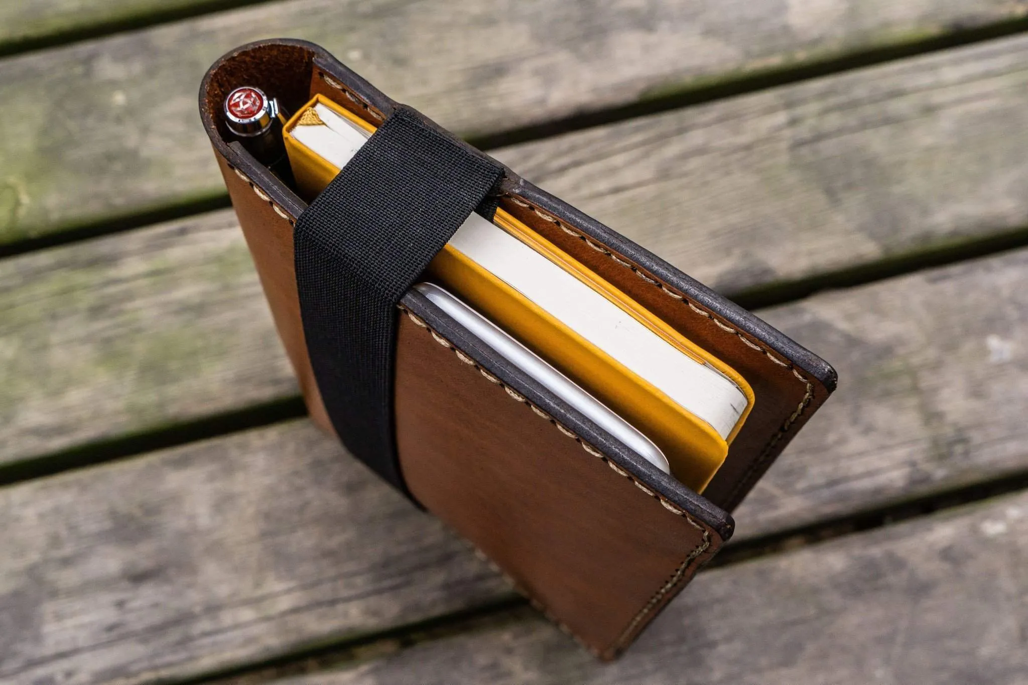 iPad Mini & Large Moleskine Cover - Brown