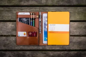iPad Mini & Large Moleskine Cover - Brown