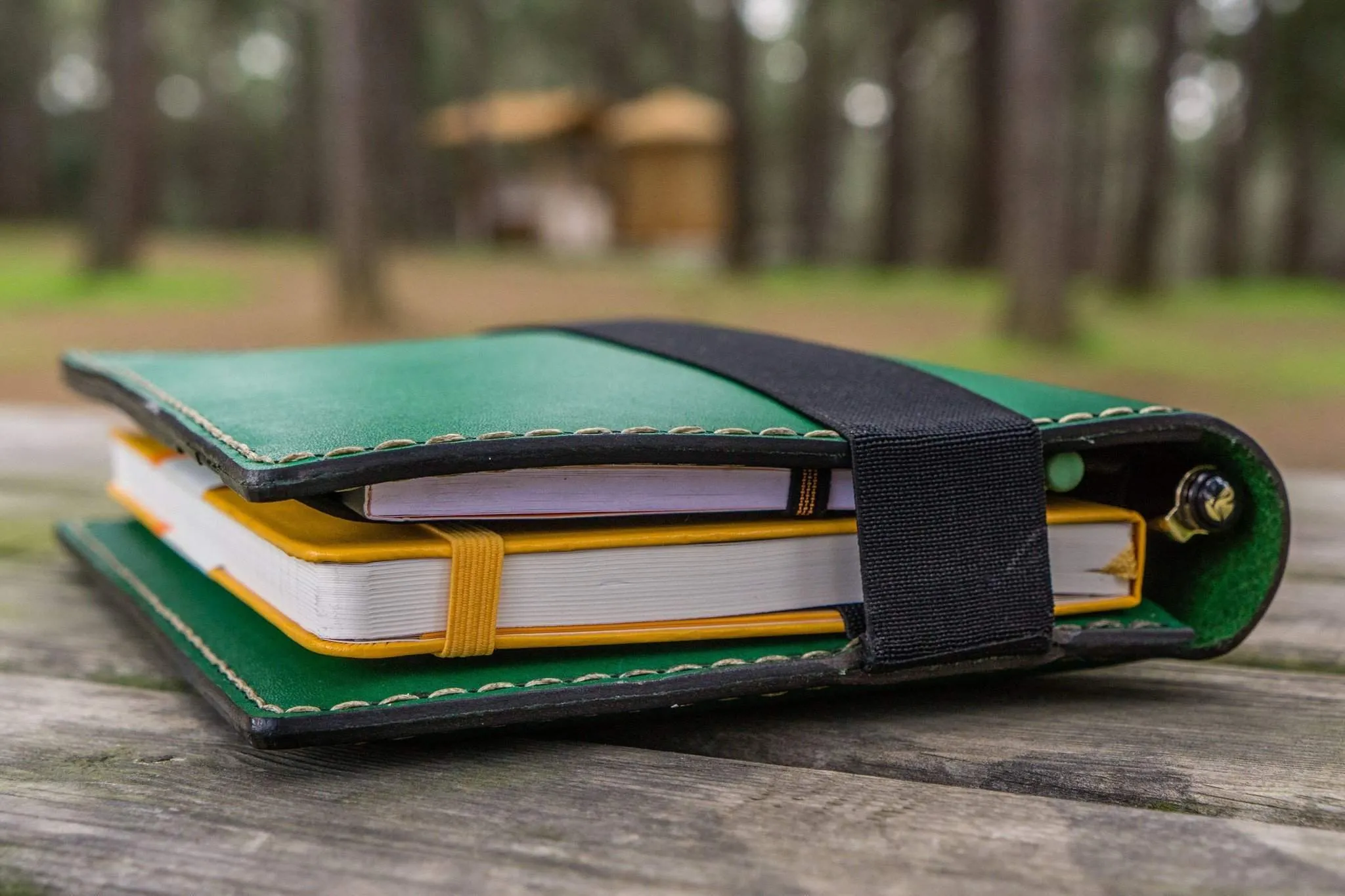 iPad Mini & Large Moleskine Cover - Green