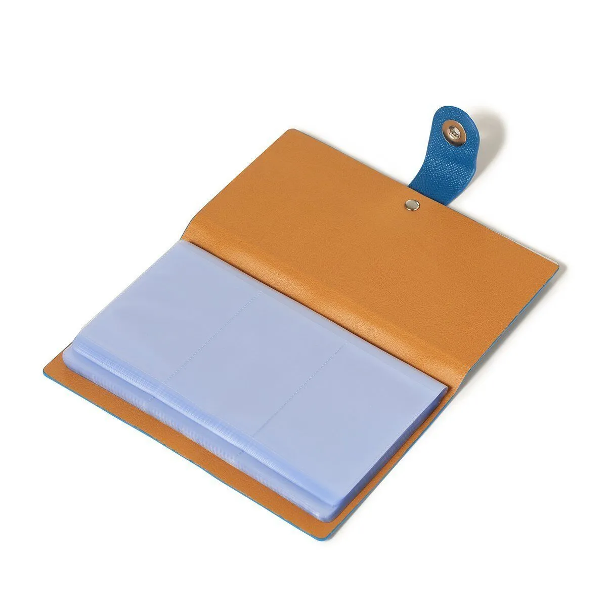 Leather 240/300 Slots Business/ID/Credit Card Holder Organizer, Magnetic Closure