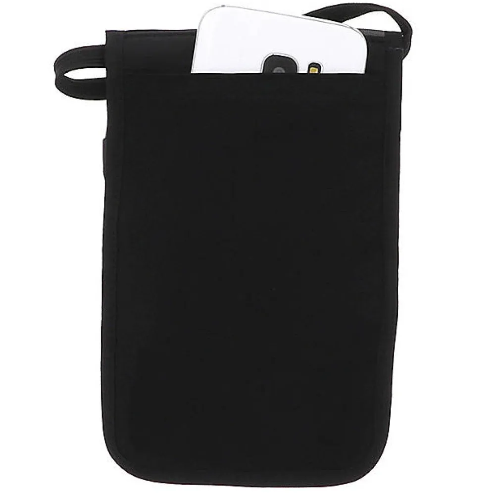 Lewis N Clark Travel Passport Holder Security Neck Stash Pouch Wallet RFID Block