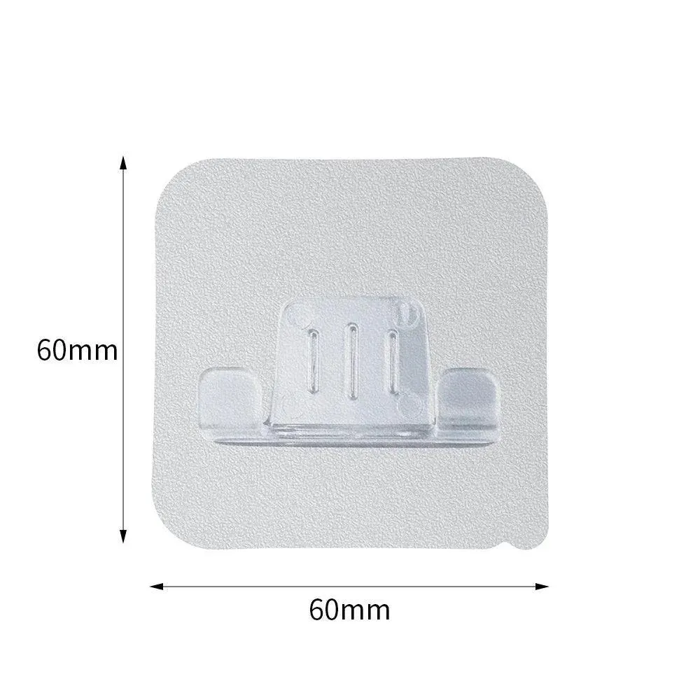 Men's Wall-Mount Razor Holder: Stylish Bathroom Organizer