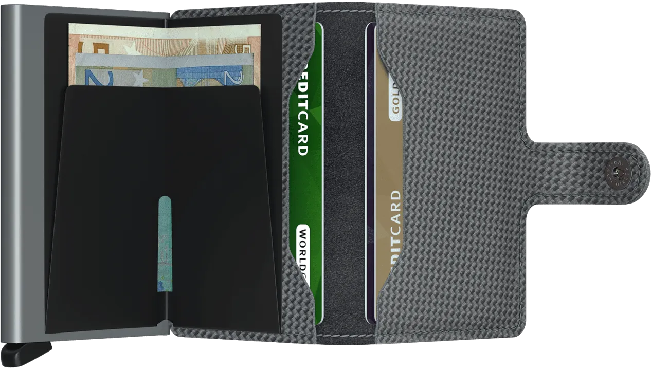 MINIWALLET CARBON COOL GREY
