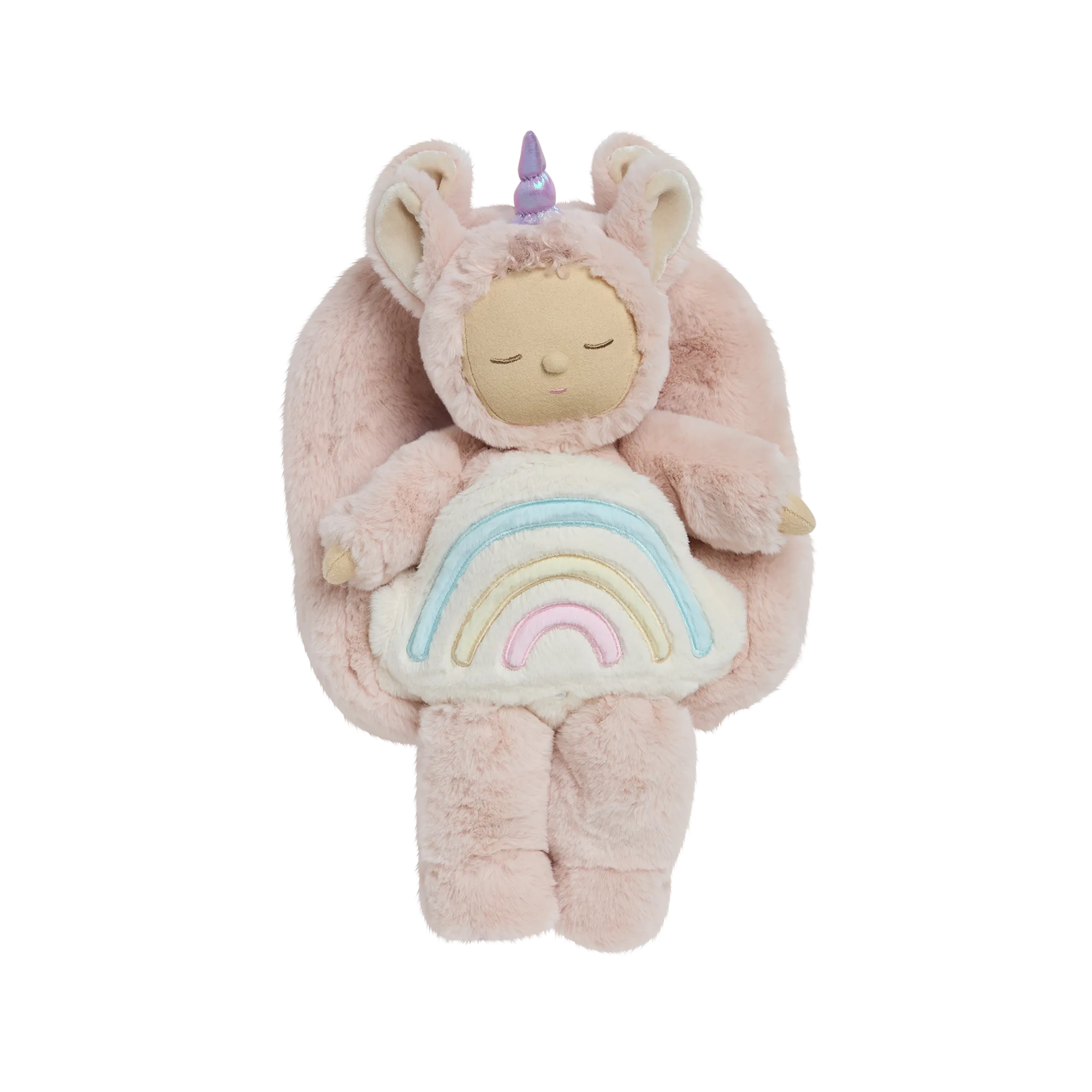 Olli Ella Unicorn Hopalong Backpack - Pink