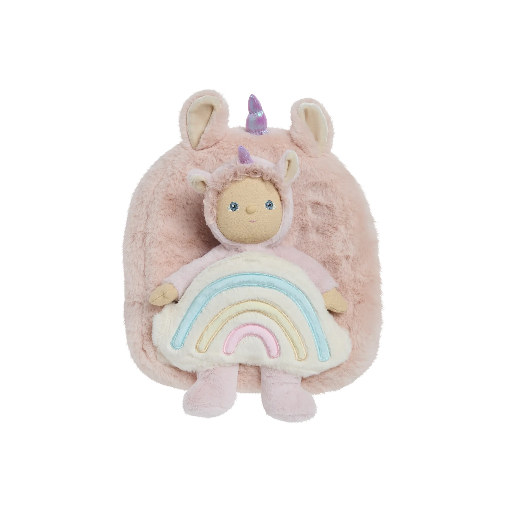 Olli Ella Unicorn Hopalong Backpack - Pink
