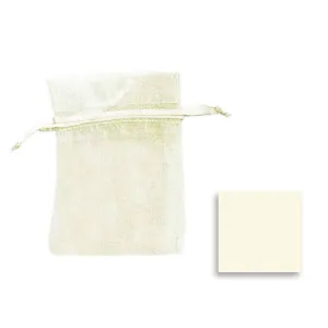 Organza Sheer Bags 4" x 5"  - 12pcs Pack