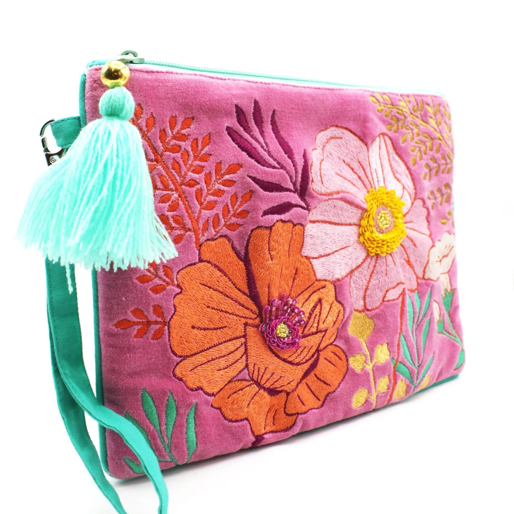 Posy Hot Pink Clutch Bag
