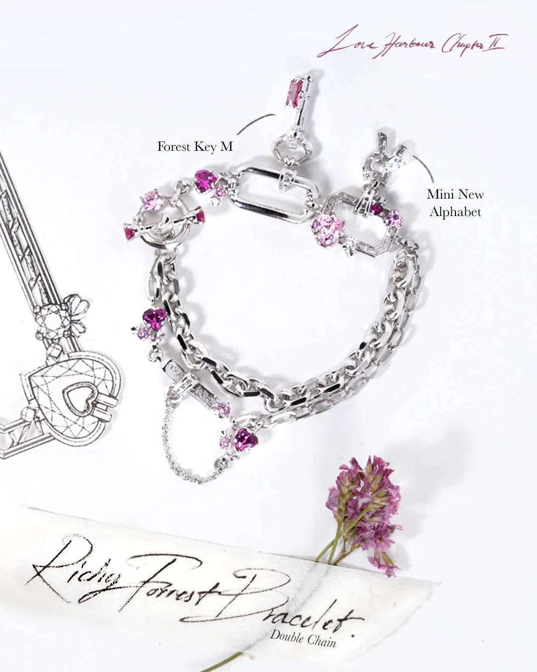 Richy Forest Bracelet (Double Chain)