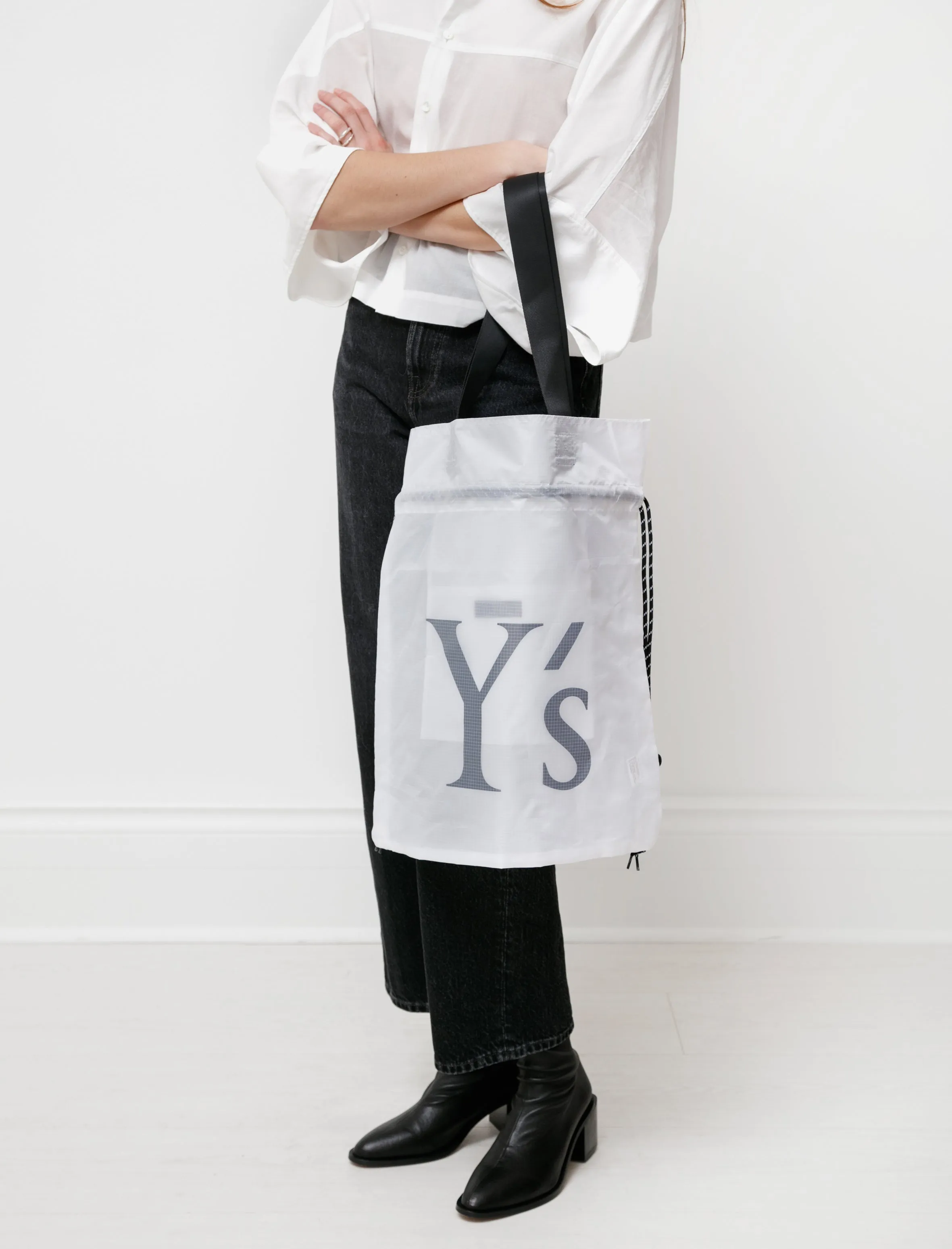 Ripstop Logo Backpack White