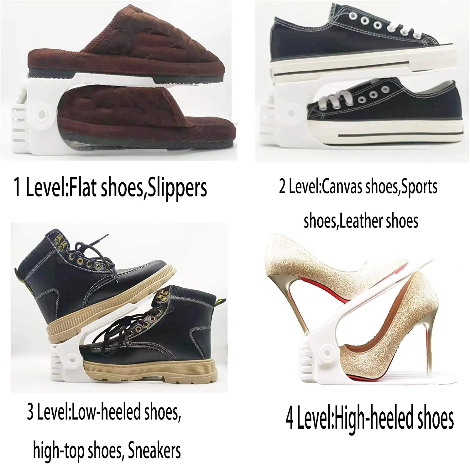 RISETEX 36-Pack Shoe Slot Organizers