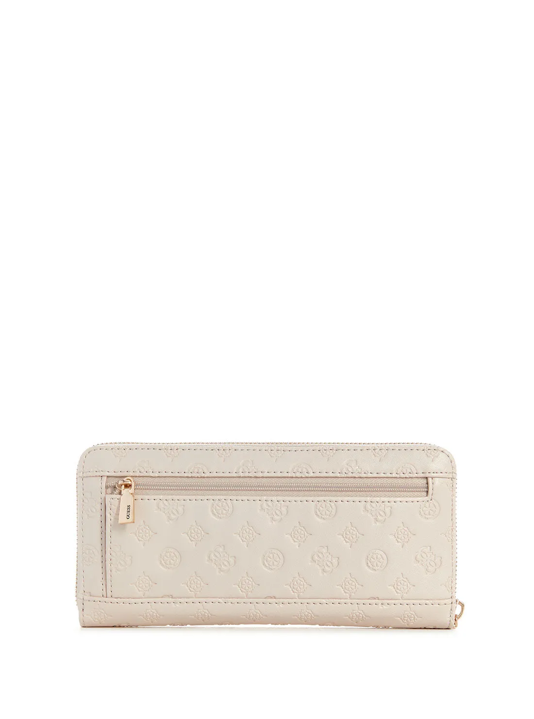 Taupe Logo Arlena Large Wallet
