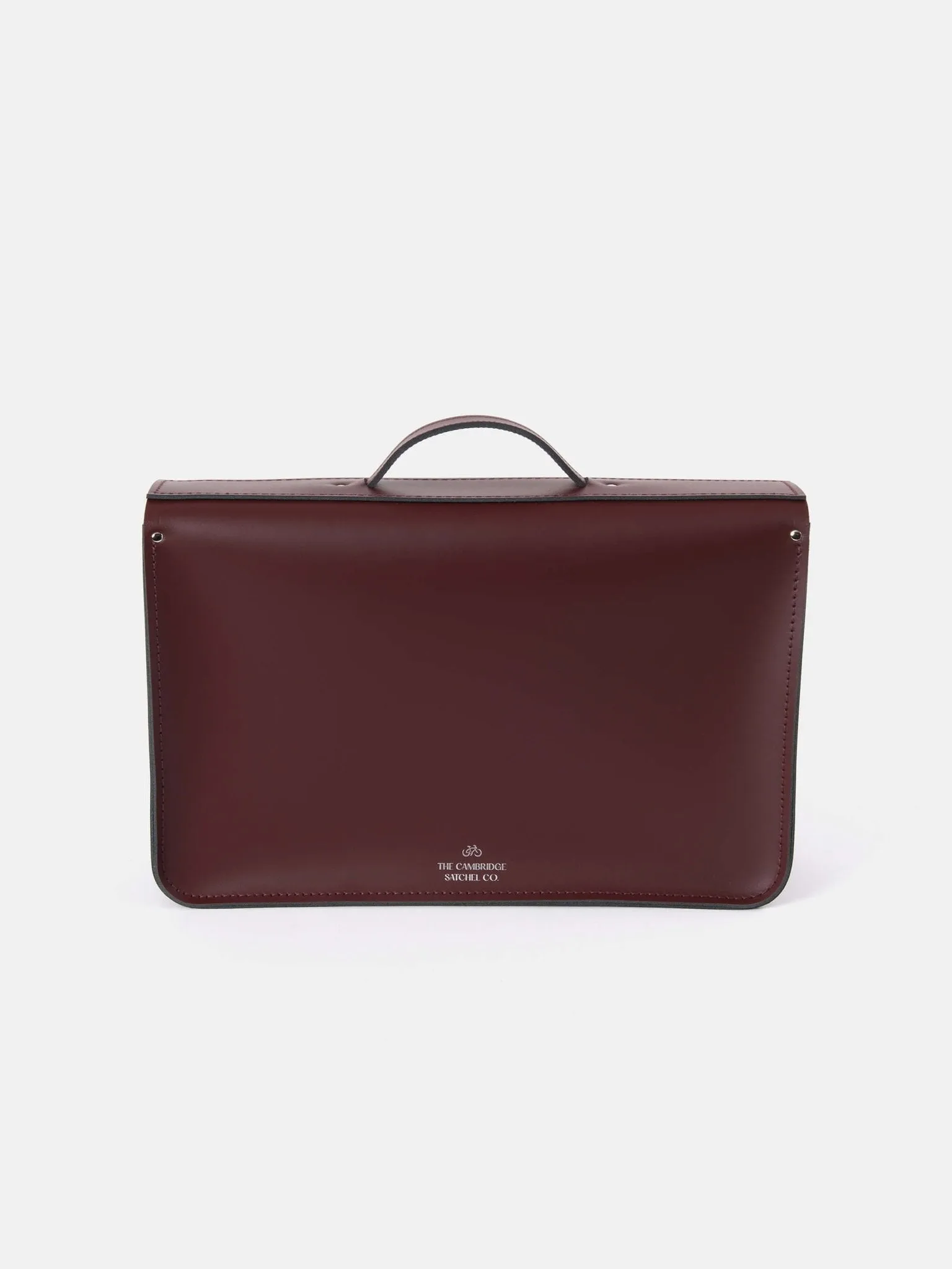 The 16.5 Inch Batchel - Oxblood with Webbing Strap