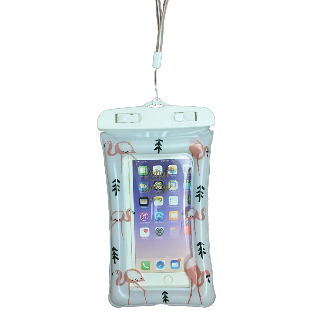 Waterproof Floating Phone Bag Pouch - Flamingo