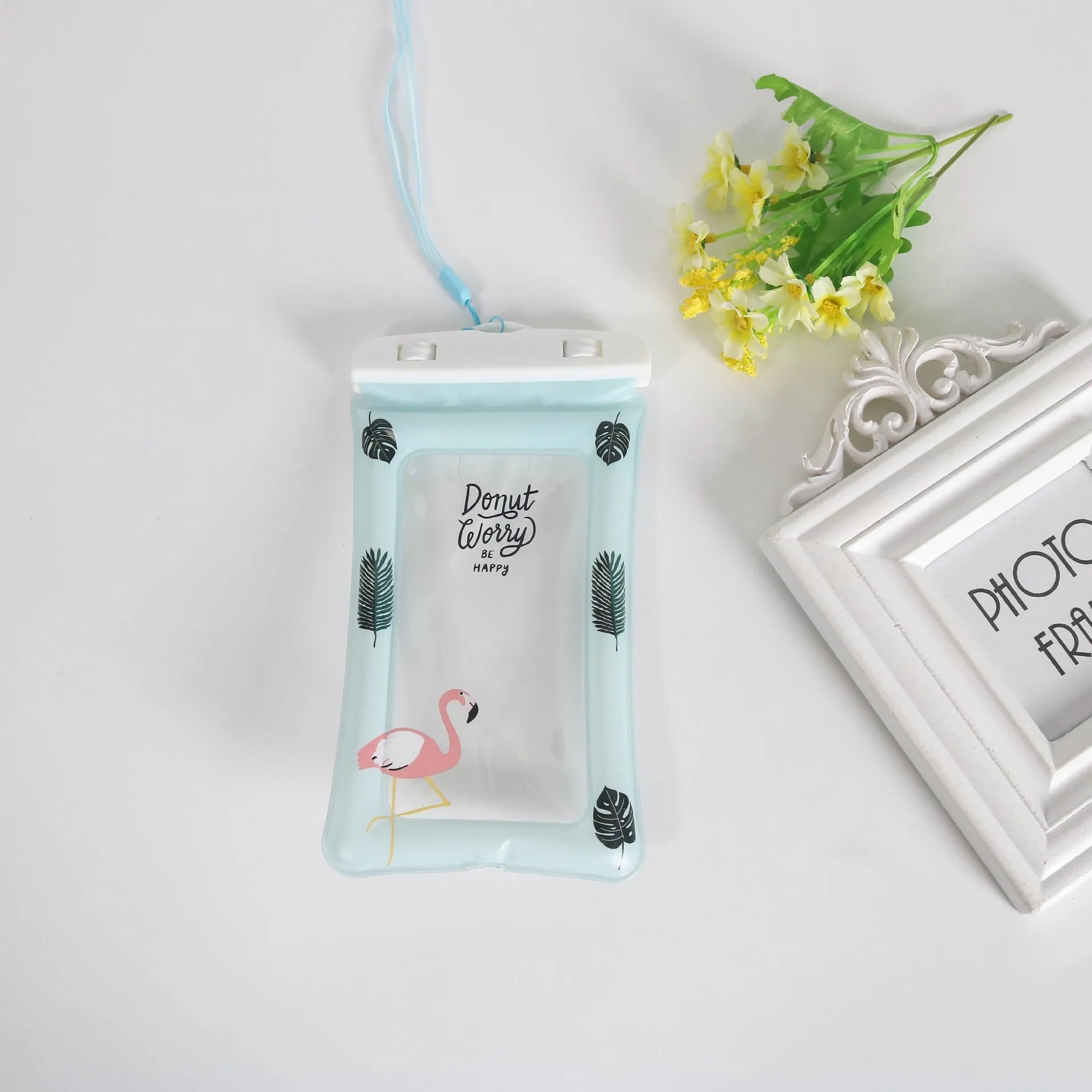 Waterproof Floating Phone Bag Pouch - Flamingo