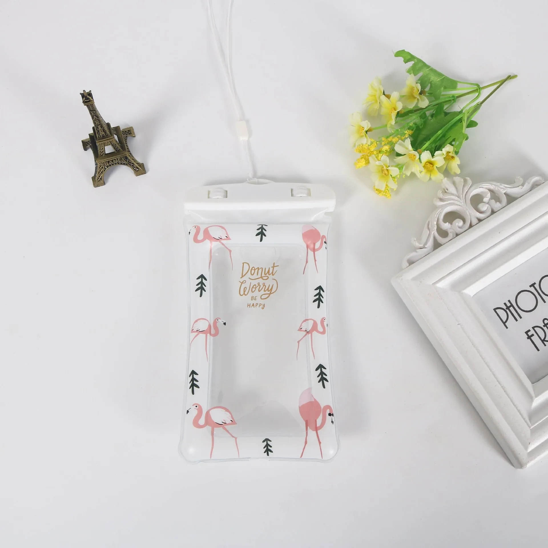 Waterproof Floating Phone Bag Pouch - Flamingo